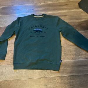 Patagonia Men's Forest Green Crewneck Sweater
